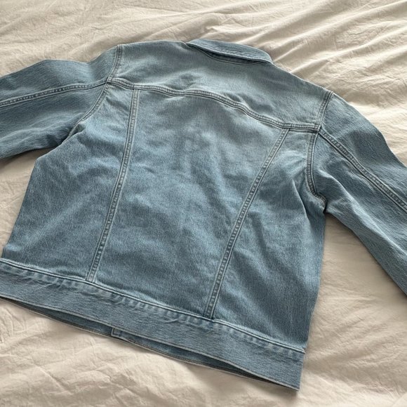 CALVIN KLEIN - Classic Trucker Jacket - Color Marbled Beacon - Picture 6 of 6